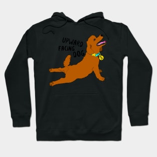 Upward facing dog Hoodie